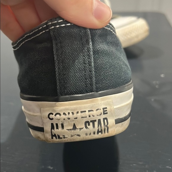 Converse Black and White All Star Sneakers - Picture 3 of 4